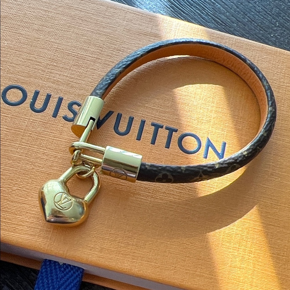 Louis Vuiiton Crazy In Lock Charm Bracelet